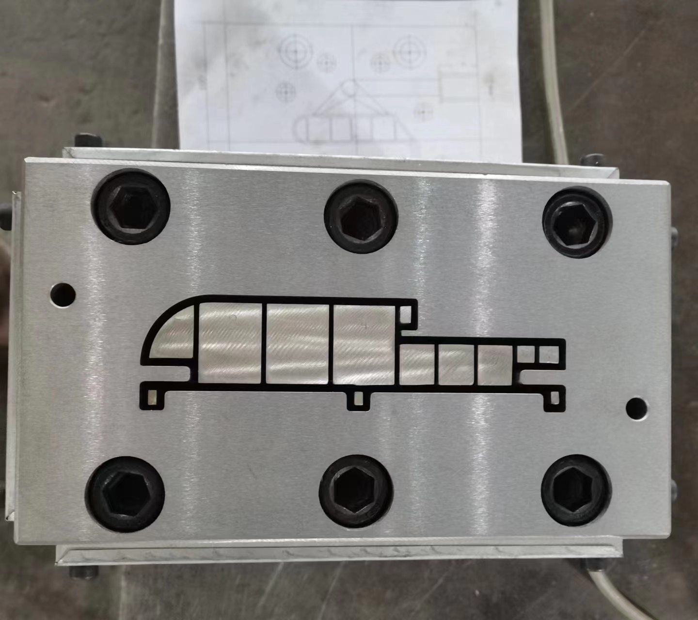 extrusion mould for UPV building products